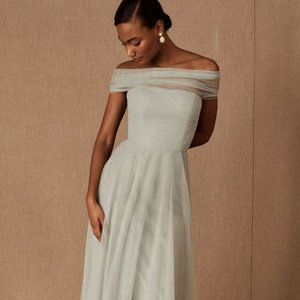 NWT BHLDN Jenny Yoo Sage Green Ryder dress